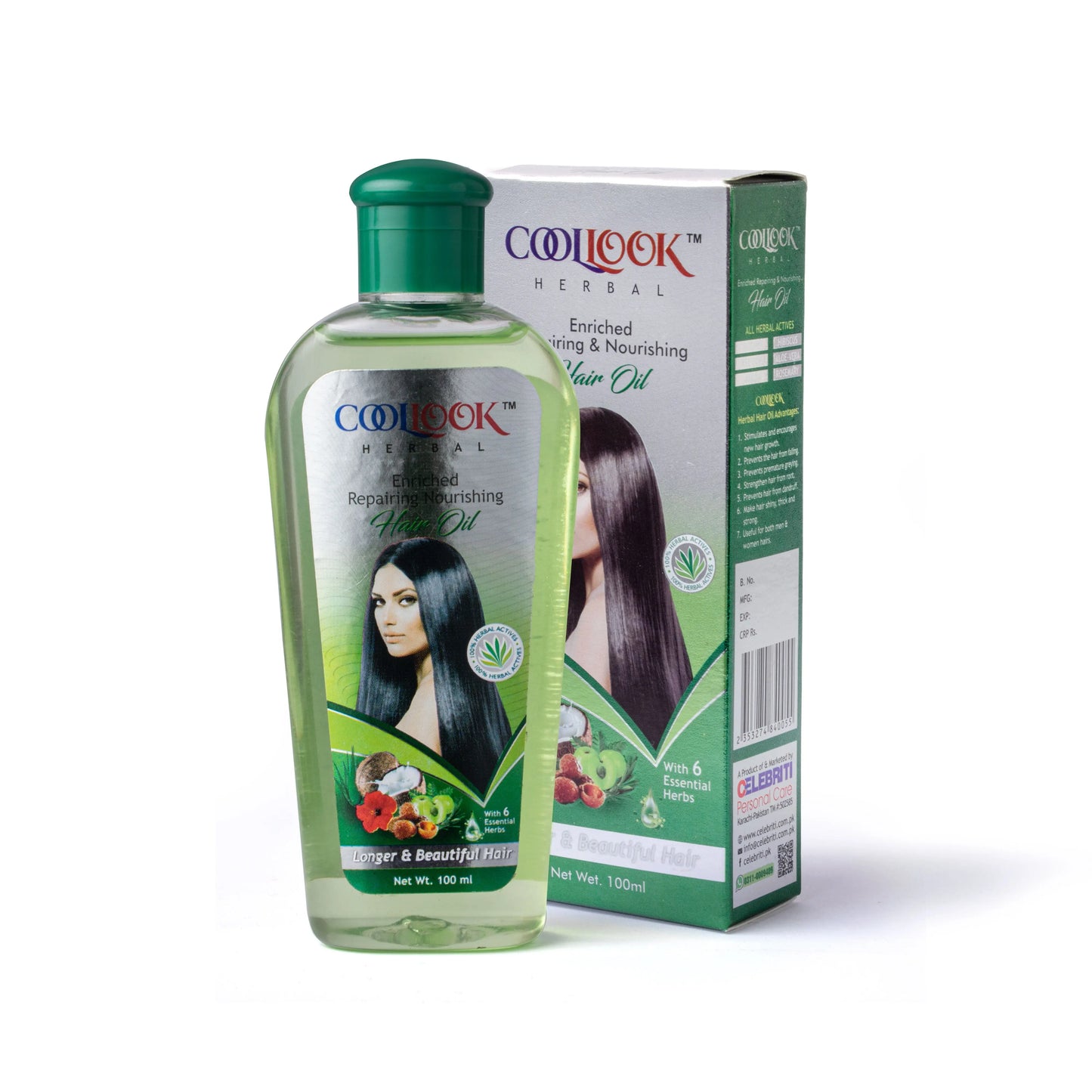 Cool Look Herbal Hair Oil Celebriti